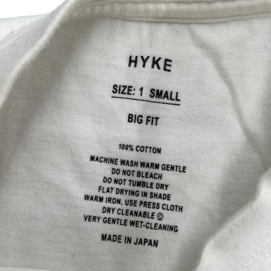 HYKE（ハイク） クロップド Tシャツ 241-12378 ホワイト サイズ：1
