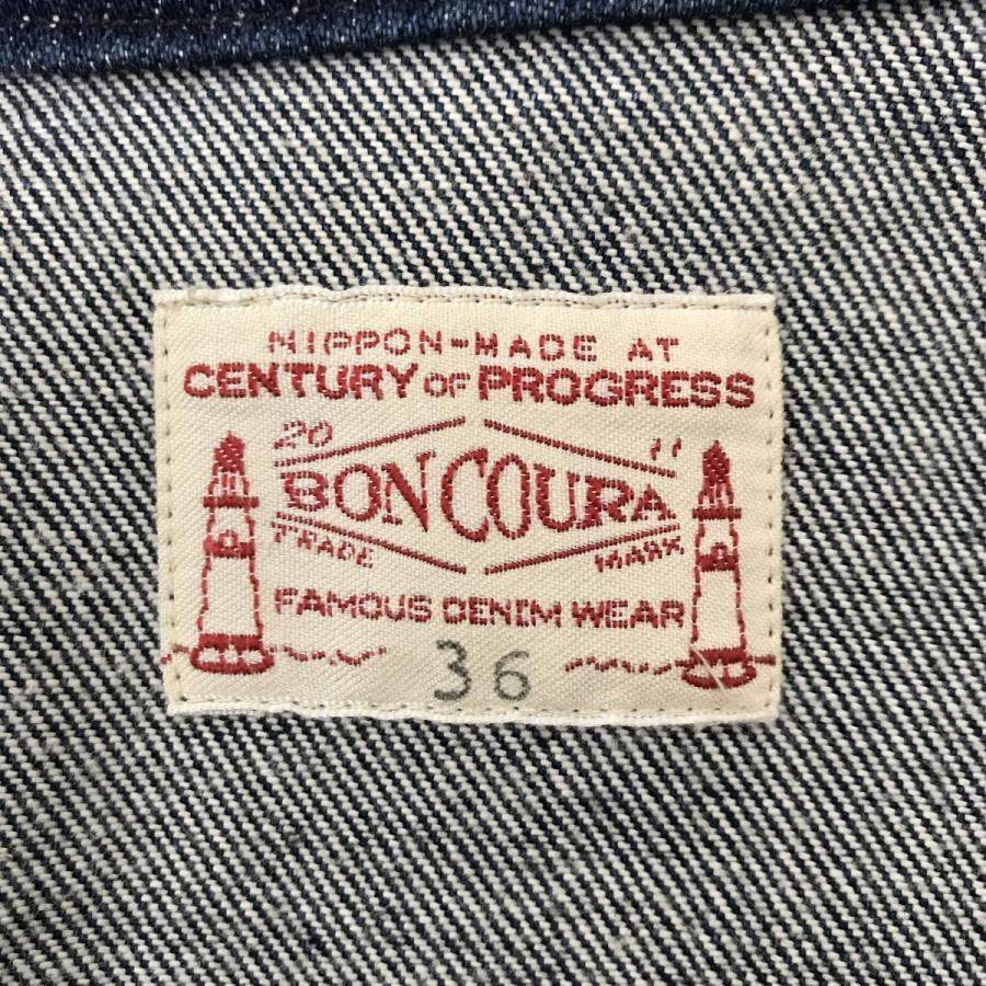 BONCOURA ボンクラ デニムジャケット インディゴ サイズ：36