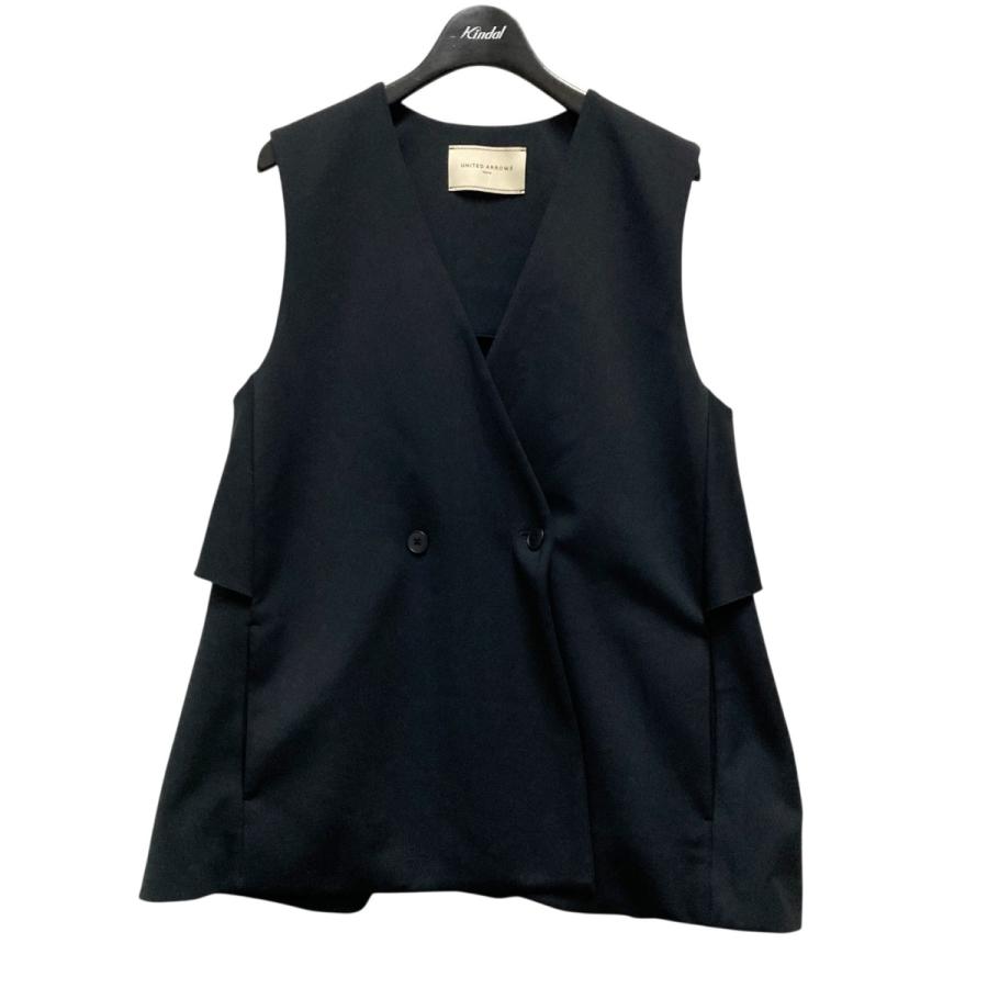 UNITED ARROWS SPONGY ミドル ベスト38 ネイビー UNITED ARROWS（ユナイテッドアローズ） UNITED ARROWS SPONGY ミドル