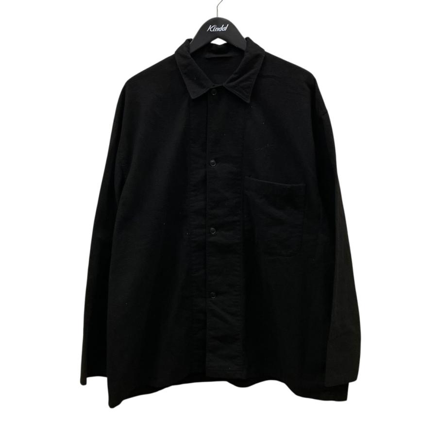 COMOLI 25aw コットンネルシャツジャケット コモリ COMOLI] コモリ コットンネル ジャケット | INS ONLINE STORE 公式