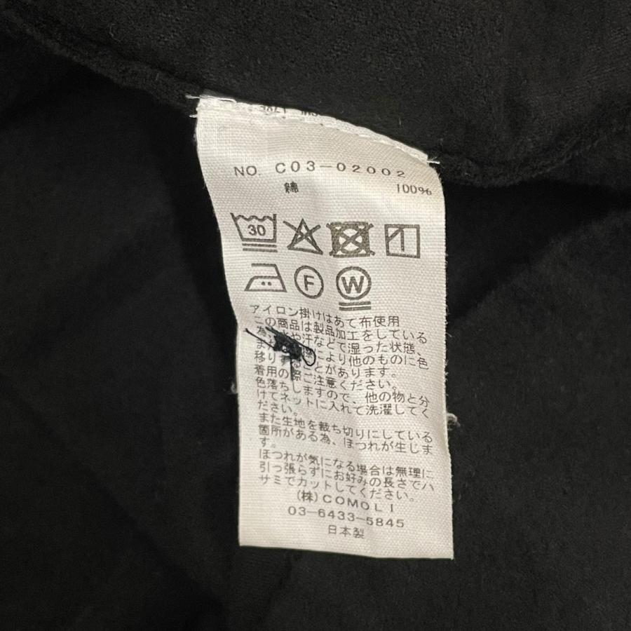 COMOLI（コモリ） COMOLI 25AW コットンネル シャツジャケット C03