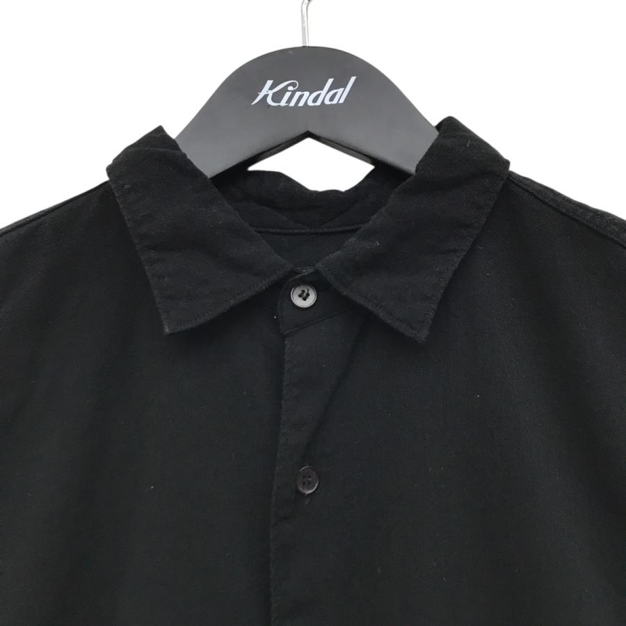 COMOLI（コモリ） COMOLI 23SS オックス シャツ B01-02013 ブラック