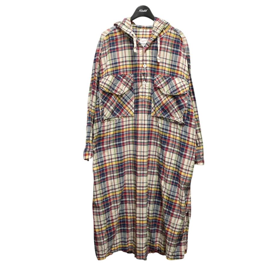 45R（フォーティファイブアール） チェック シャツワンピース 70450131