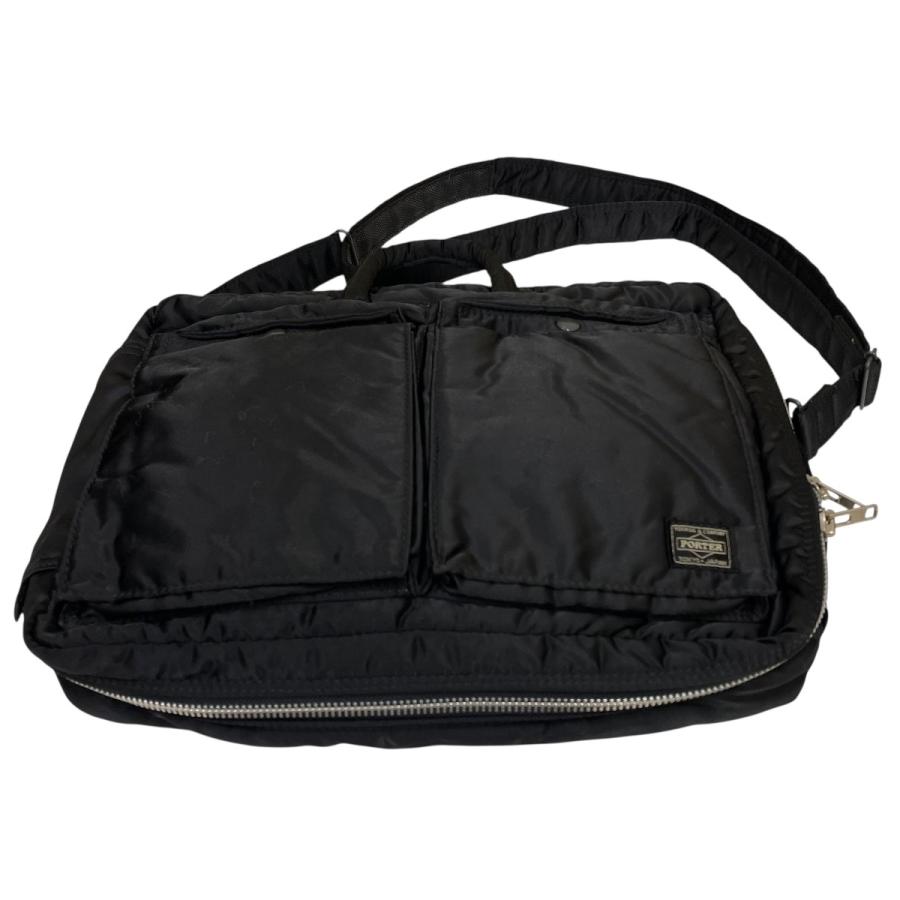 【値下げ】PORTER TANKER 3WAY DOCUMENT BAG 3WAYブリーフケース ブラック (広島パルコ店)_3