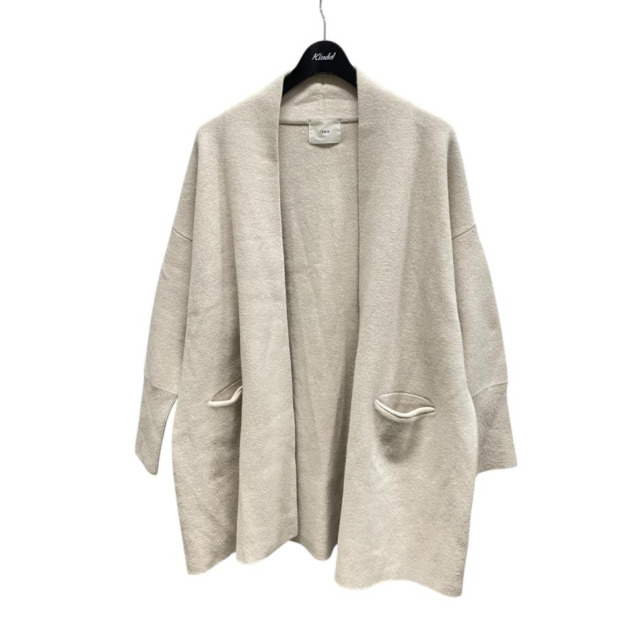 IENA ウール カシミヤ ニット ガウン ロング カーディガン コート IENA ウール カシミヤ ニット ガウン ロング カーディガン コート