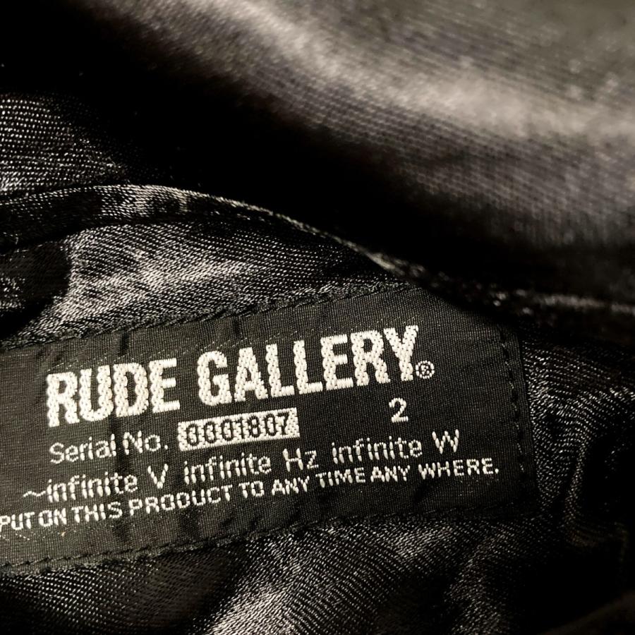RUDE GALLERY（ルードギャラリー） マリア刺繍 スカジャン ブラック
