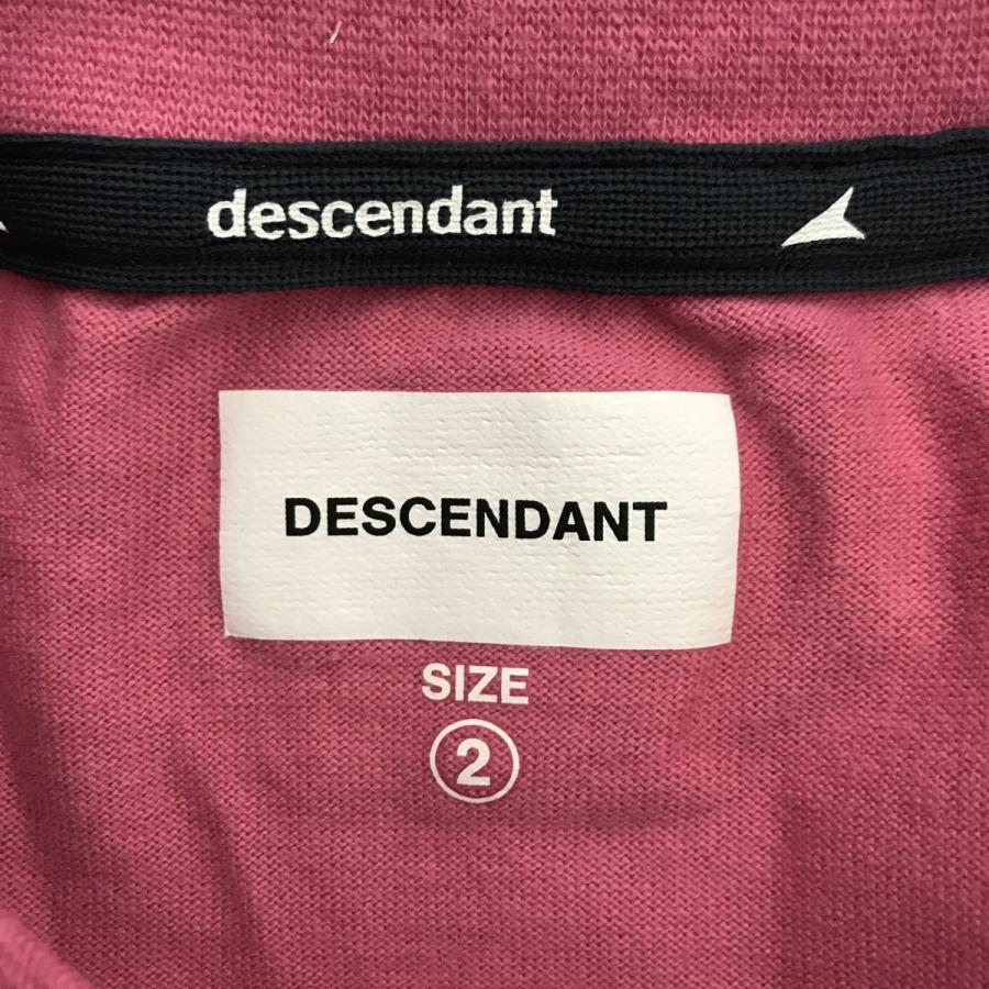 DESCENDANT ディセンダント DESCENDANT BOUTIQUE ロンT ピンク サイズ