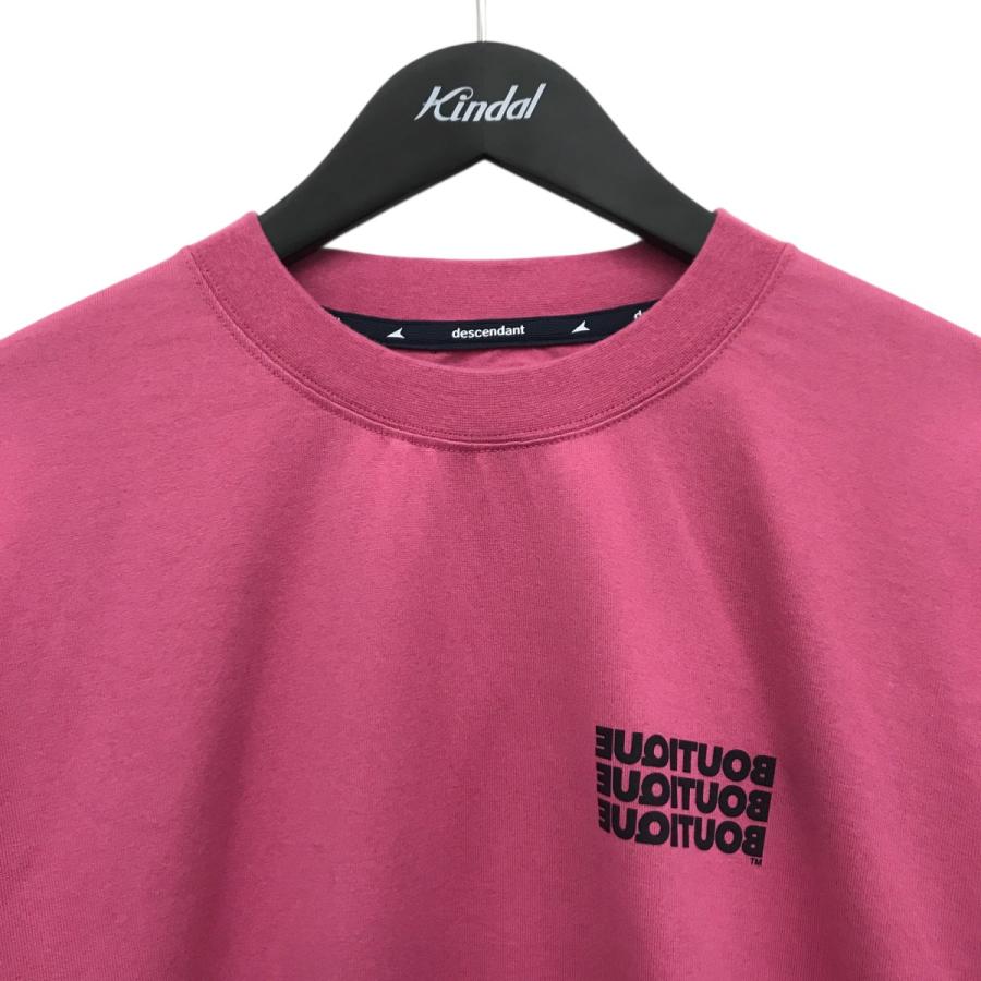 DESCENDANT ディセンダント DESCENDANT BOUTIQUE ロンT ピンク サイズ