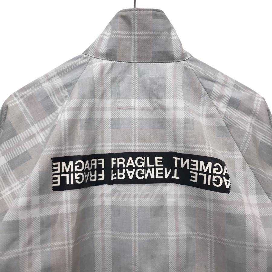 値下げ】sacai×Fragment Design チェックスウィングトップ グレー 