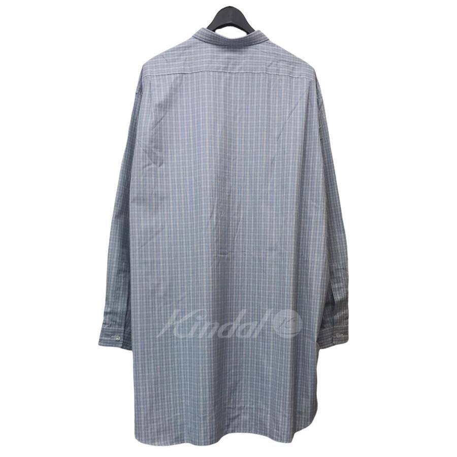 値下げ】A．PRESSE 22SS「Pullover Granpa Shirt」プルオーバー