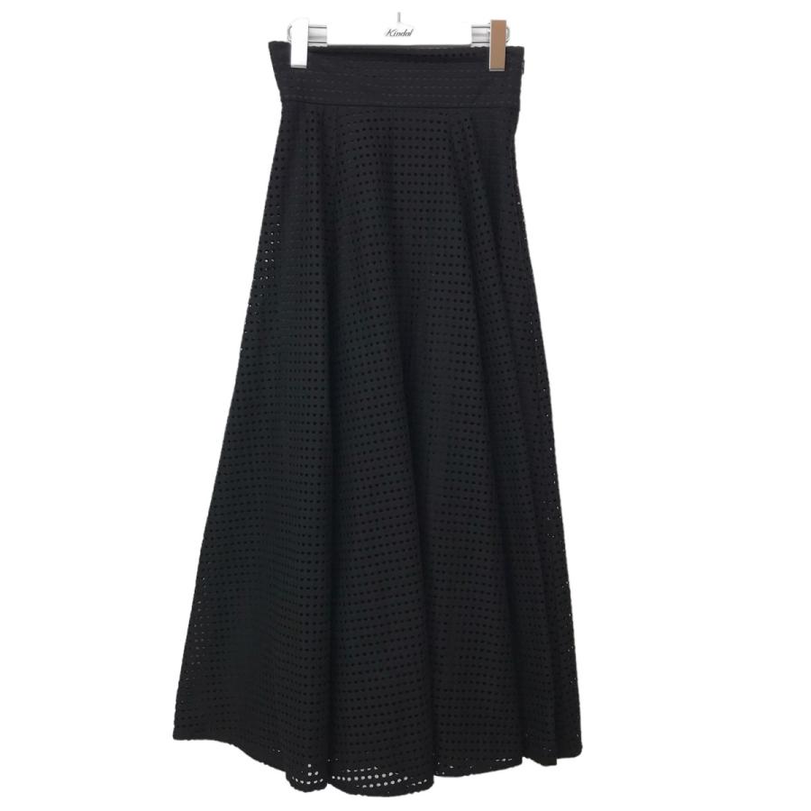 値下げ】CLANE 「DOT MESH SKIRT」ドットメッシュスカート ブラック  