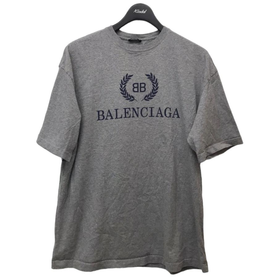 バレンシアガ BALENCIAGA 「BB Balenciaga Tee」BBロゴプリンTシャツ