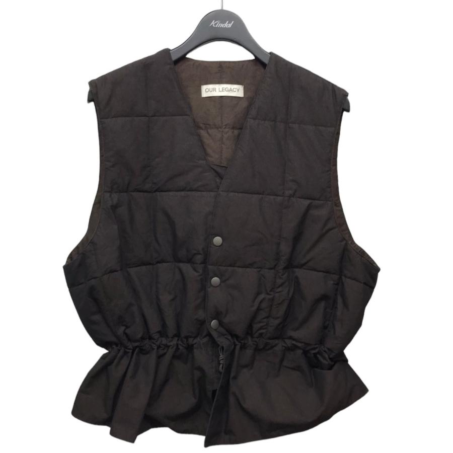 【値下げ】OUR LEGACY 「AIR VEST」エアーベスト ブラウン サイズ：46 (代官山店) : 8083000079971 :  カインドオルYahoo!店 - 通販 - Yahoo!ショッピング