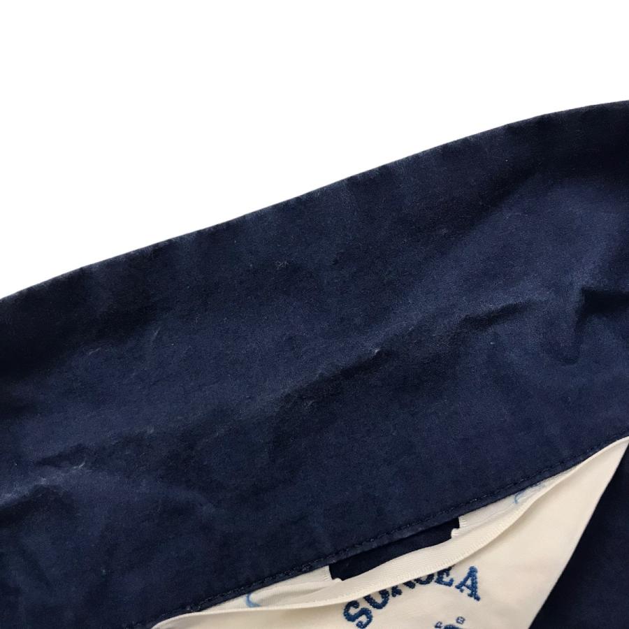 サンシー SUNSEA 「COTTON FRIED SHRIMP SHIRT」 オープンカラー半袖シャツ 16S10 ネイビー サイズ：1｜kindal｜05