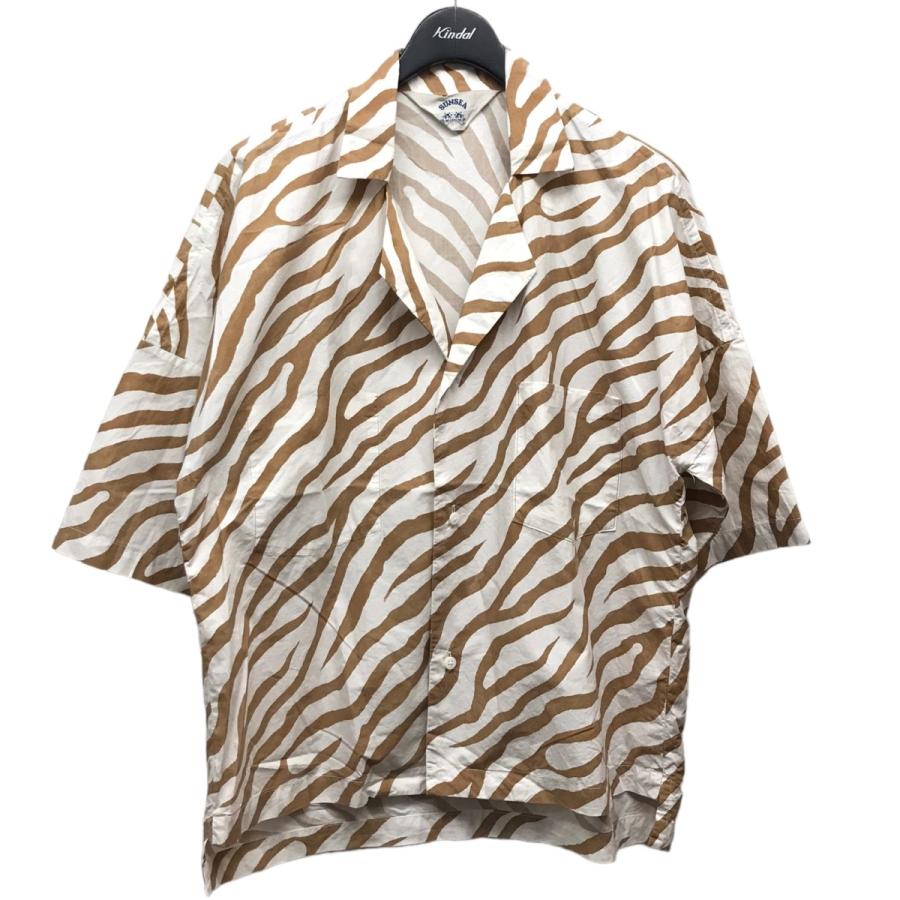トップス SUNSEA ZEBRA FRIED SHRIMP SHIRT sunsea zebra fried shrimp shirt