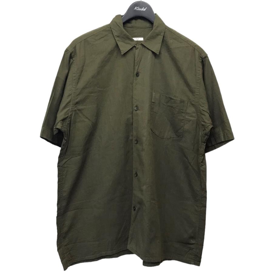 COMOLI コモリ 21SS ベタシャンオープンカラー半袖シャツ T01-02012 