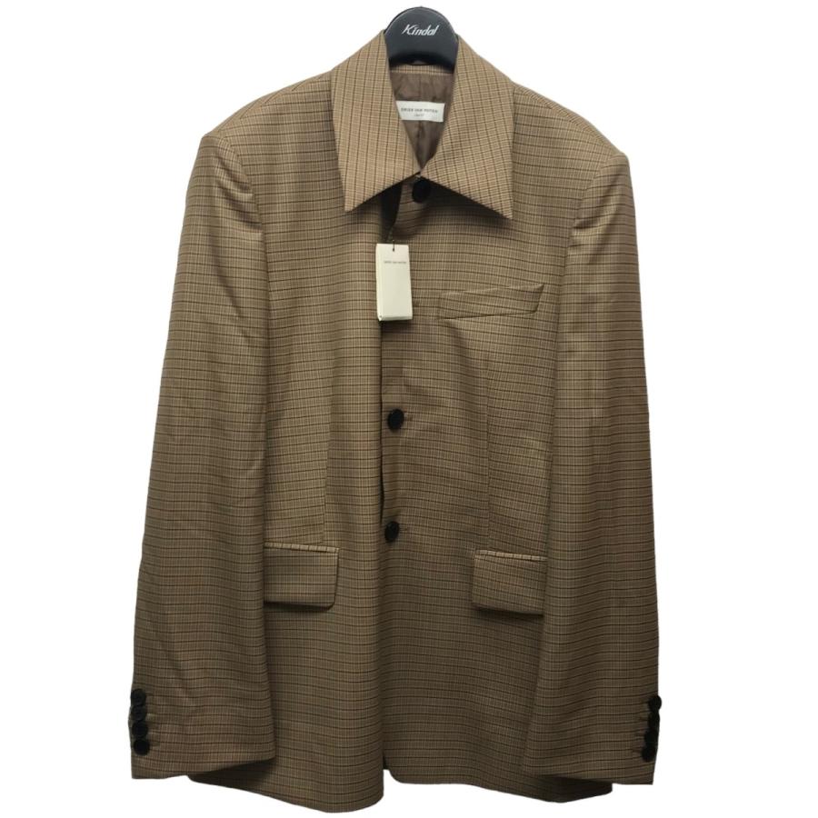 DRIES VAN NOTEN 【値下げ】DRIES 2022AW「M．W．JACKET」ハウンド 