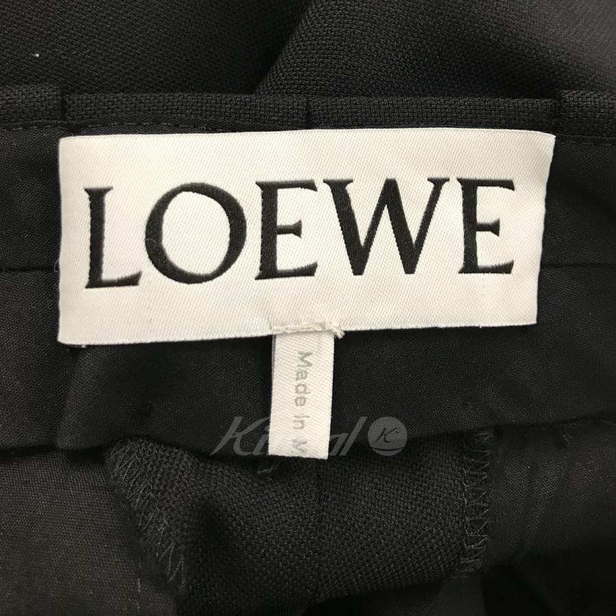 ロエベ LOEWE トラウザーパンツ ブラック サイズ：42｜kindal｜03