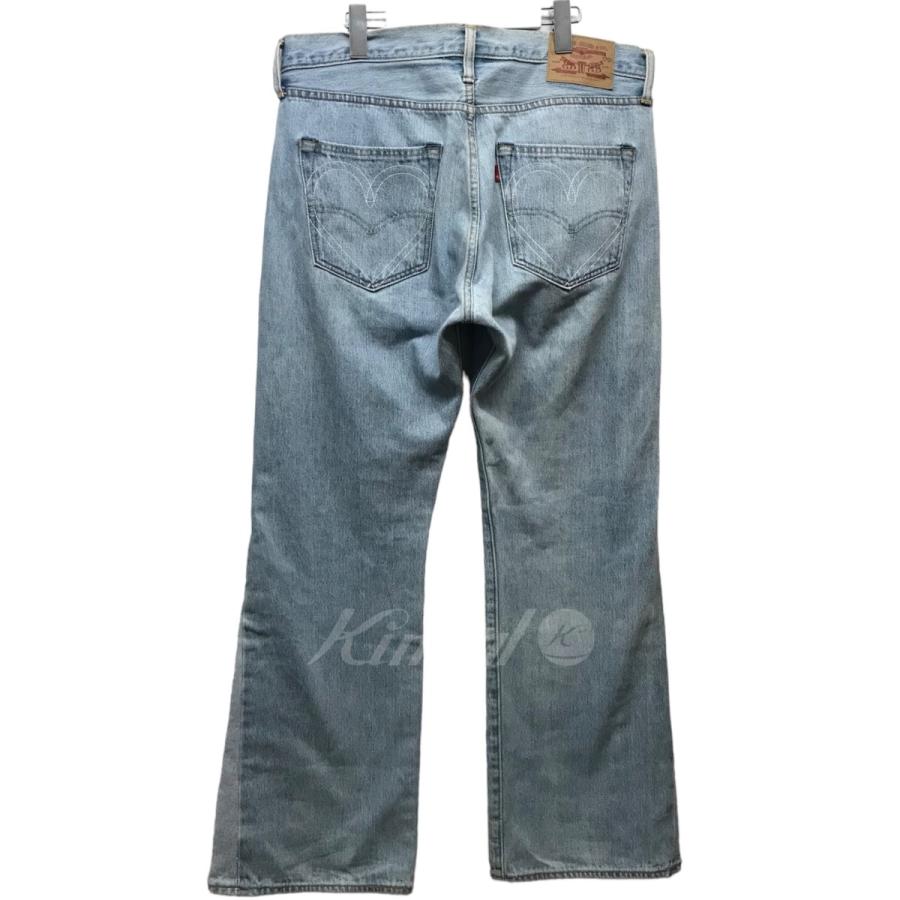 値下げ】BASICKS 「Flared Denim Vintage Levis」再構築フレアデニム 