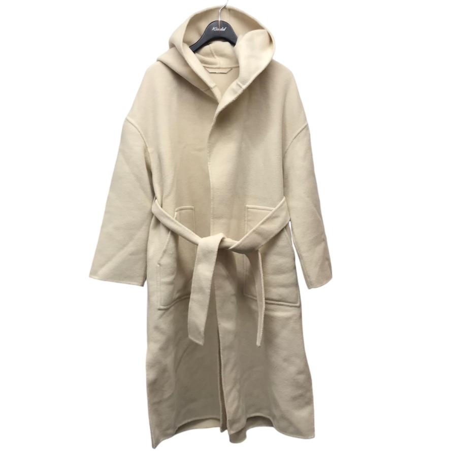 Mila Owen 【値下げ】Mila ベルト付接結フードガウンコート  