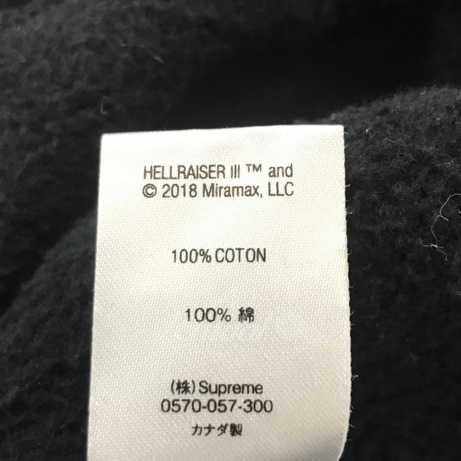 【値下げ】SUPREME 「 Hellraiser Hooded Sweat Shirt」ヘルレイザープルオーバーパーカー ブラック サイズ：M (代官山店)｜kindal｜06