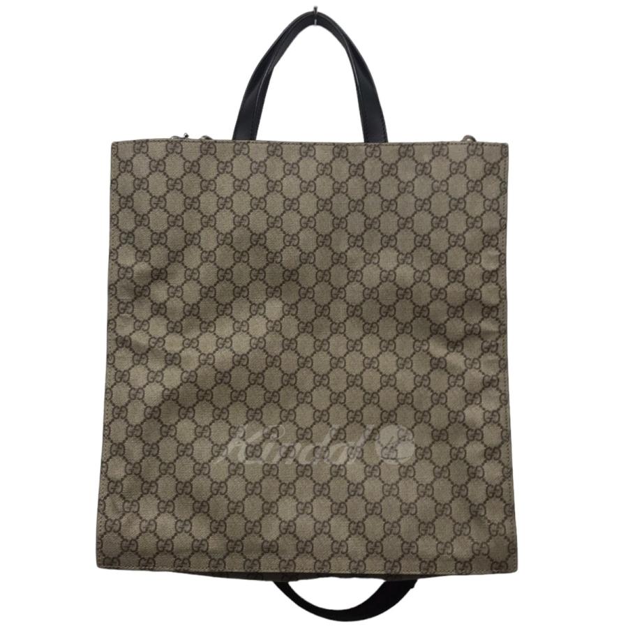 GUCCI ソフトGGスプリーム 2WAYトートバッグ ベージュ サイズ