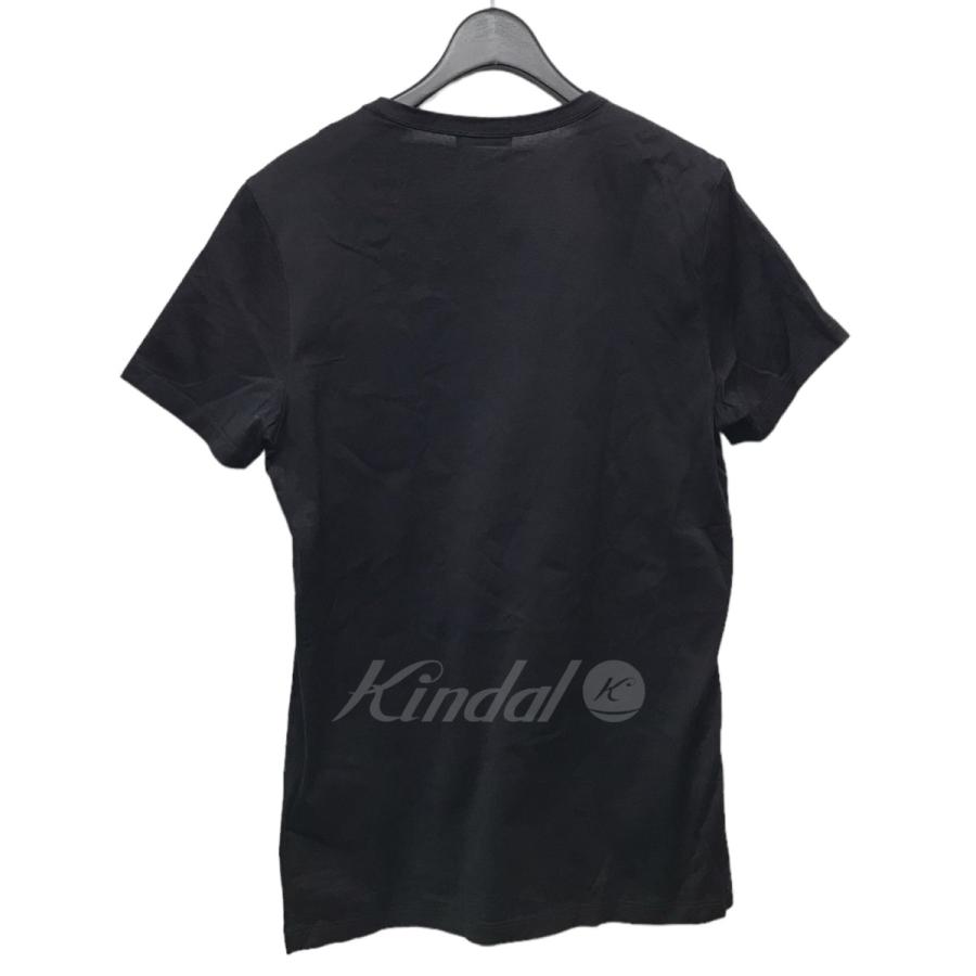 モンクレール MONCLER 「MAGLIA T-SHIRT」ワッペンTシャツ ブラック サイズ：XS｜kindal｜02