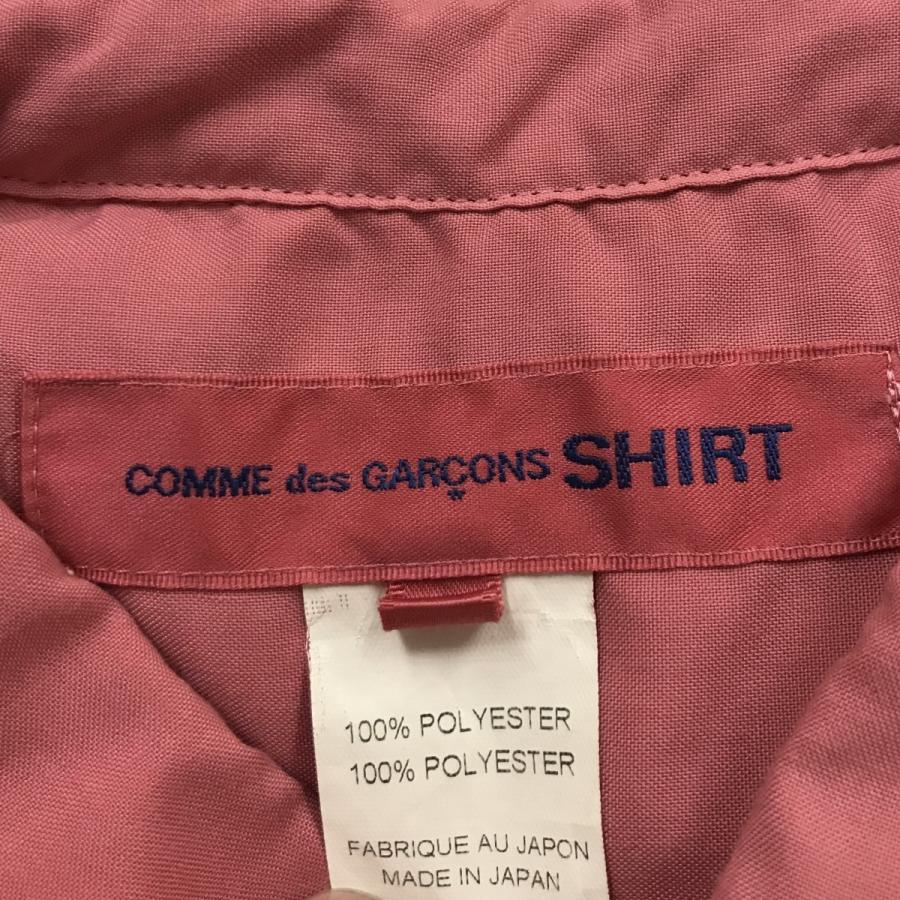 コムデギャルソンシャツ COMME des GARCONS SHIRT 23AW「POLYESTER POPLIN OVERDYED L S SHIR｜kindal｜03