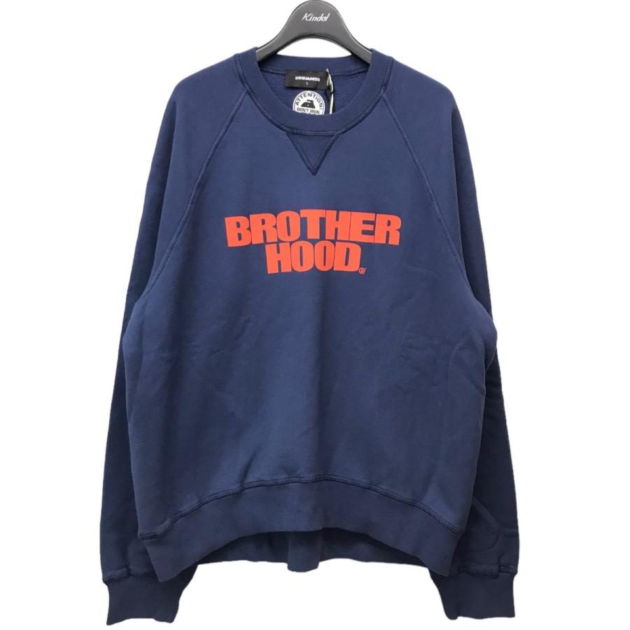 DSQUARED2 【値下げ】DSQUARED2 18SS BROTHER HOODラグランスウェット  