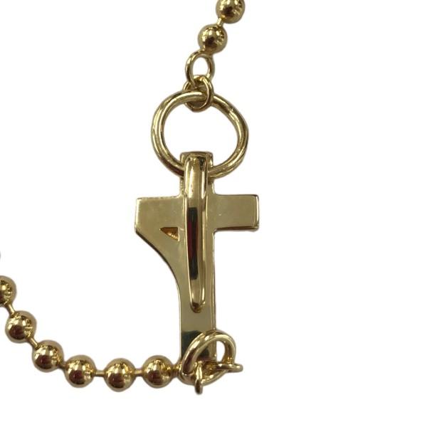 STUDIO SEVEN 7 Cross Gold Brass Necklace
