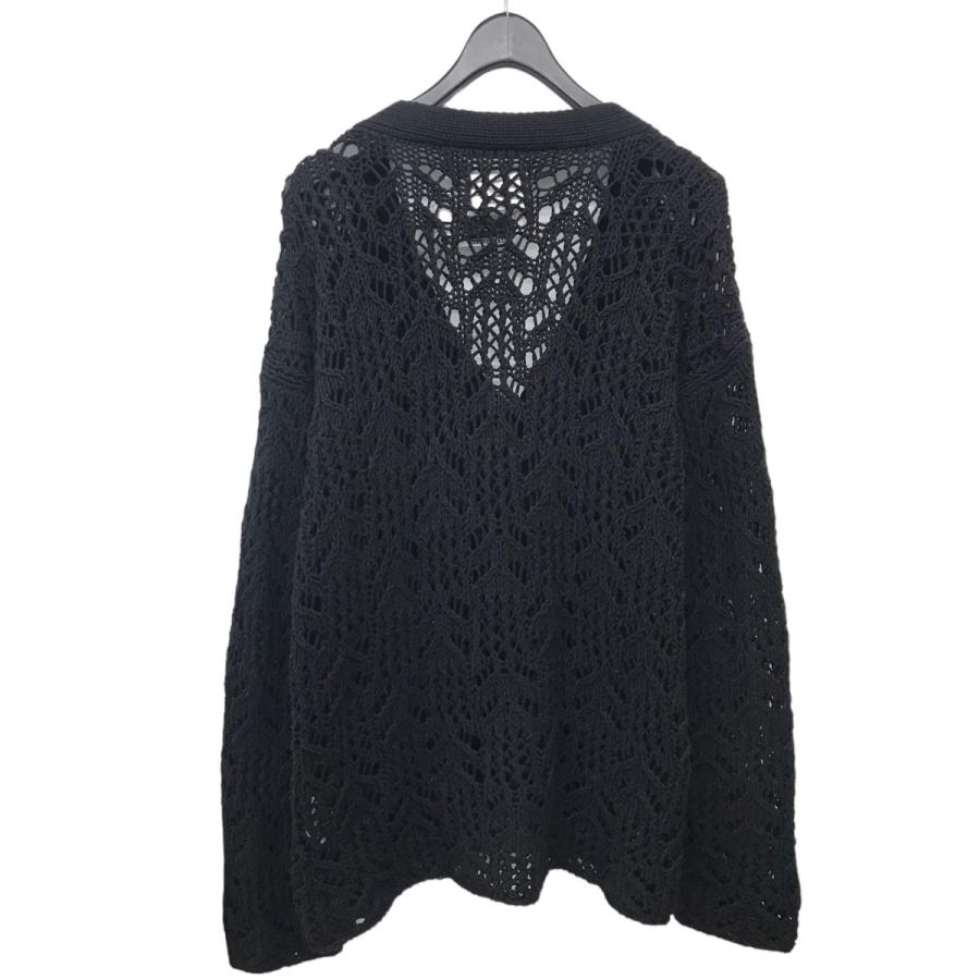 ダイリク DAIRIKU 21SS【Flower Pattern Hand Knitting Cardigan  