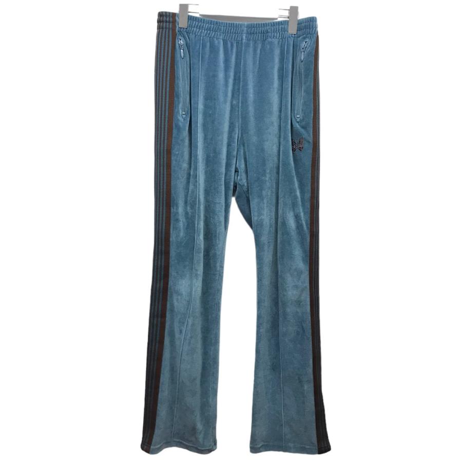 ニードルス Needles 【 Narrow Track Pant 】 パピヨン刺繍ベロア  