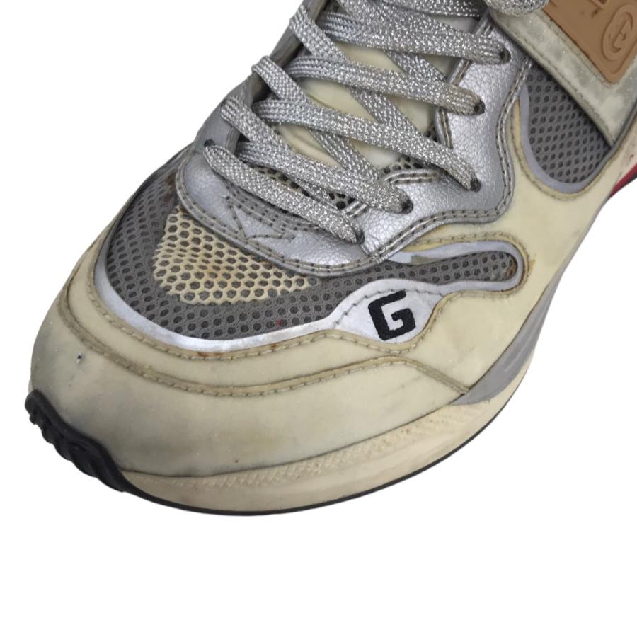 GUCCI 【値下げ】GUCCI USED加工ウルトラスペーススニーカー オフ 