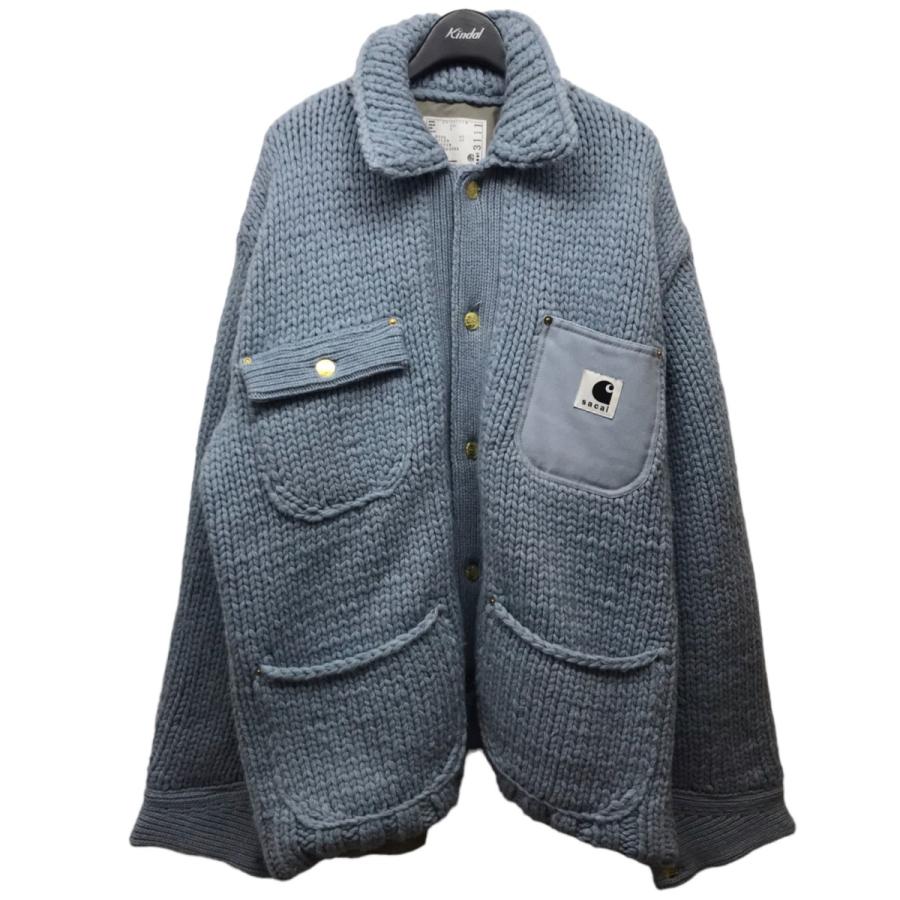 sacai サカイ×カーハート SACAI×CARHARTT 23AW「Knit Jacket Michigan 