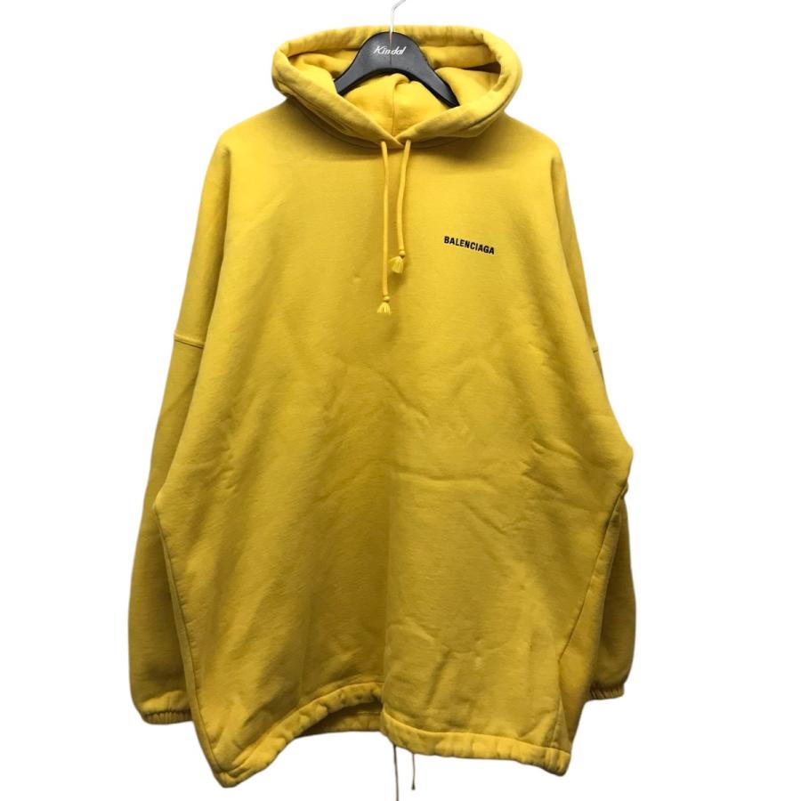 バレンシアガ BALENCIAGA スモールロゴ オーバーサイズプルオーバー 