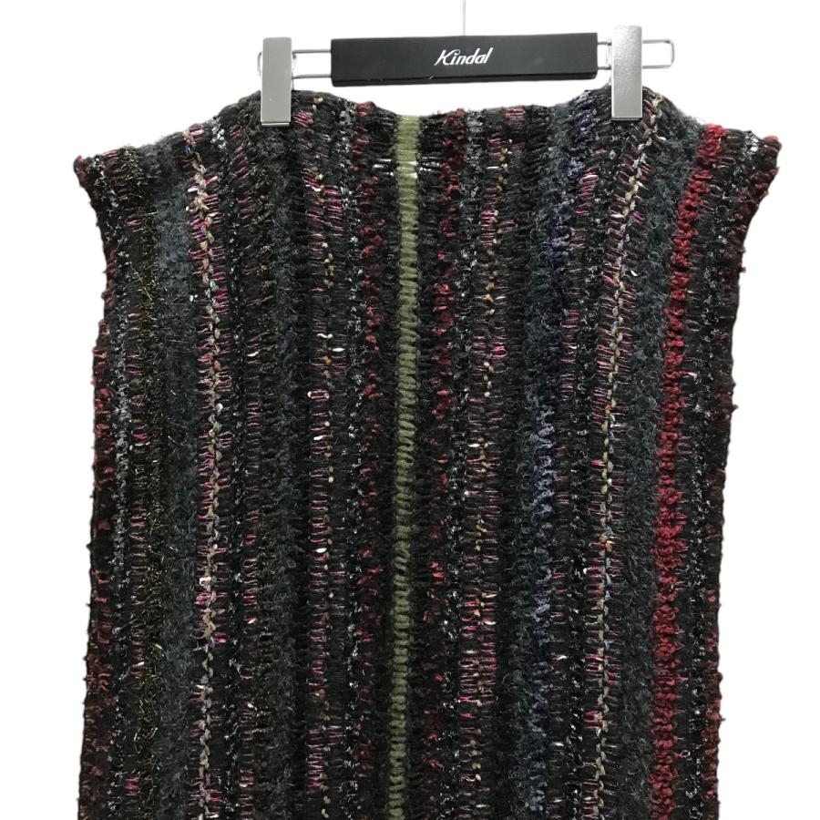 rurumu: マフラー / weave yarn stole ブラック