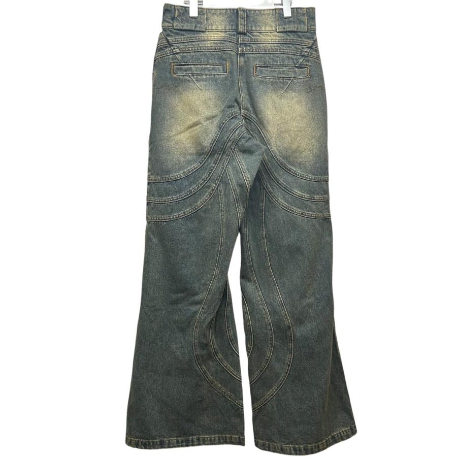 値下げ】NO／FAITH STUDIOS WAVE DENIM デニムパンツ インディゴ
