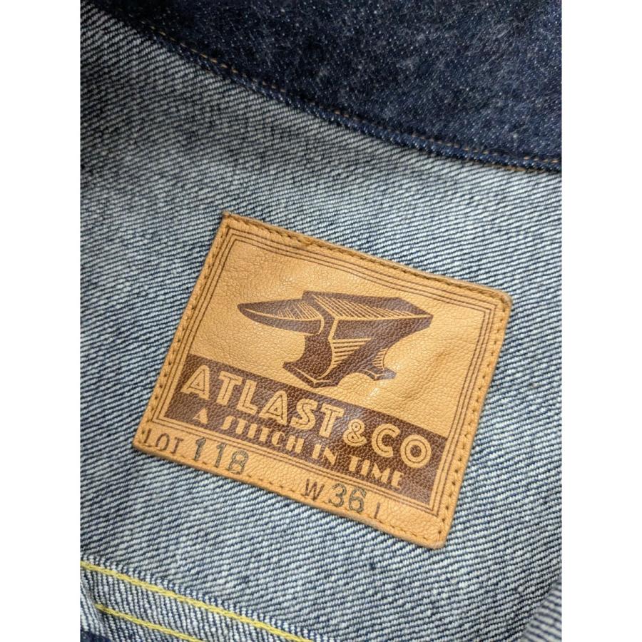 アットラスト ATLAST ＆ CO 「118 DENIM JACKET」シンチバック付デニム