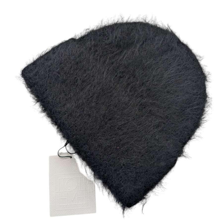 トーテム TOTEME 「ALPACA KNIT BEANIE」アルパカニットビーニー ブラック