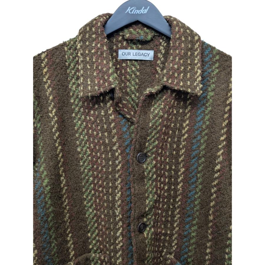 OUR LEGACY / I/22AW/ARCHIVE BOX JACKET/48/アクリル/BRW/ストライプ/M4221AM// Our Legacy（アワーレガシー） 【値下げ】OUR LEGACY ARCHIVE BOX