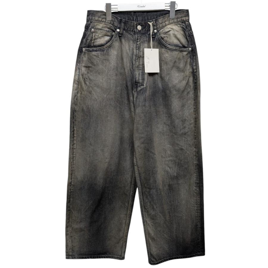 アンセルム ANCELLM 「AGING WIDE DENIM 5P PANTS」ワイドデニム アンセルム ANCELLM 「AGING WIDE DENIM 5P PANTS」ワイドデニム