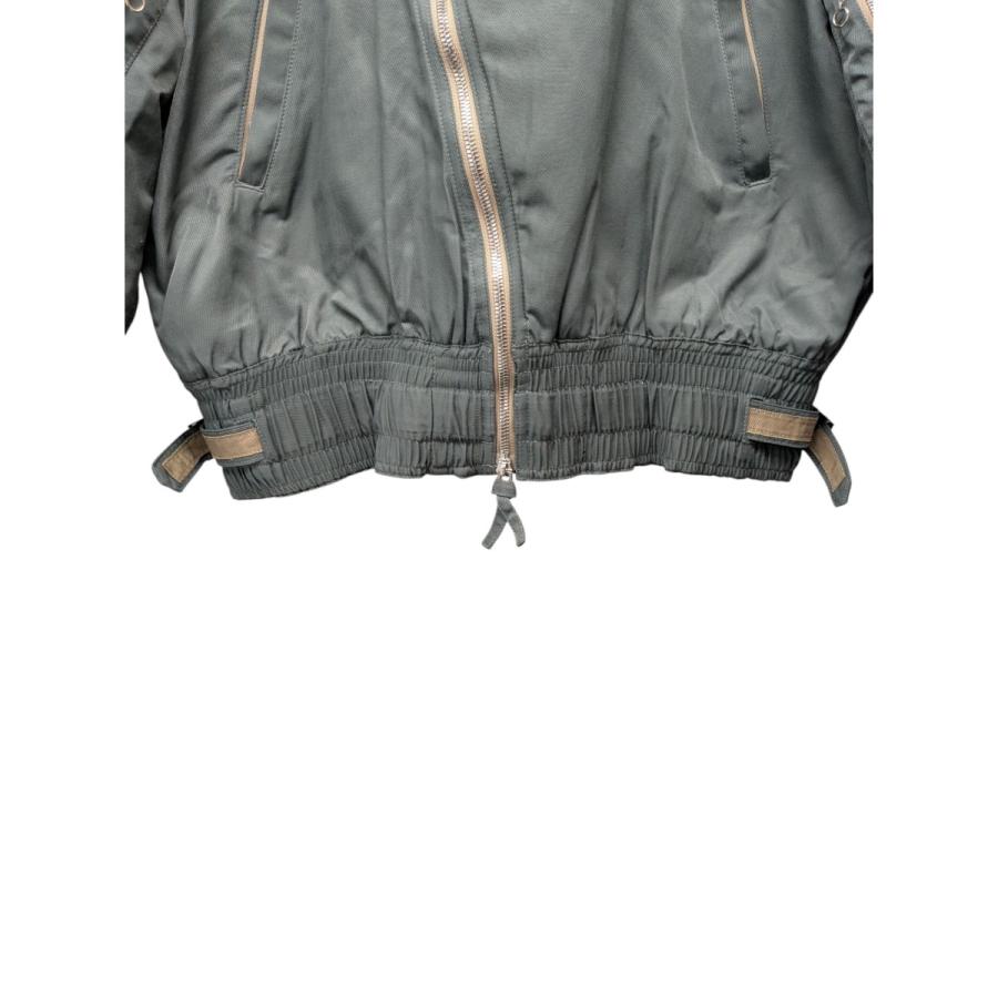 FUMIKA_UCHIDA ショート丈ブルゾン FUMIKA_UCHIDA/POPLIN SHORT JACKET(SAND/BORDEAUX)