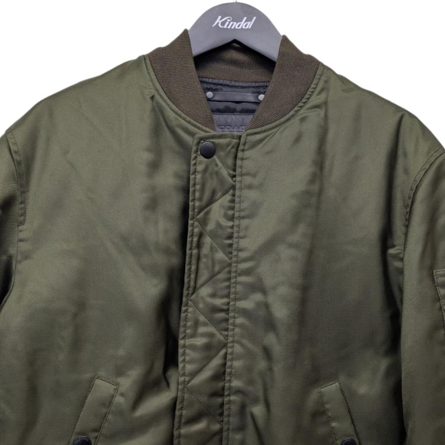 COACH（コーチ） 【値下げ】COACH MA-1ダウンジャケット グリーン