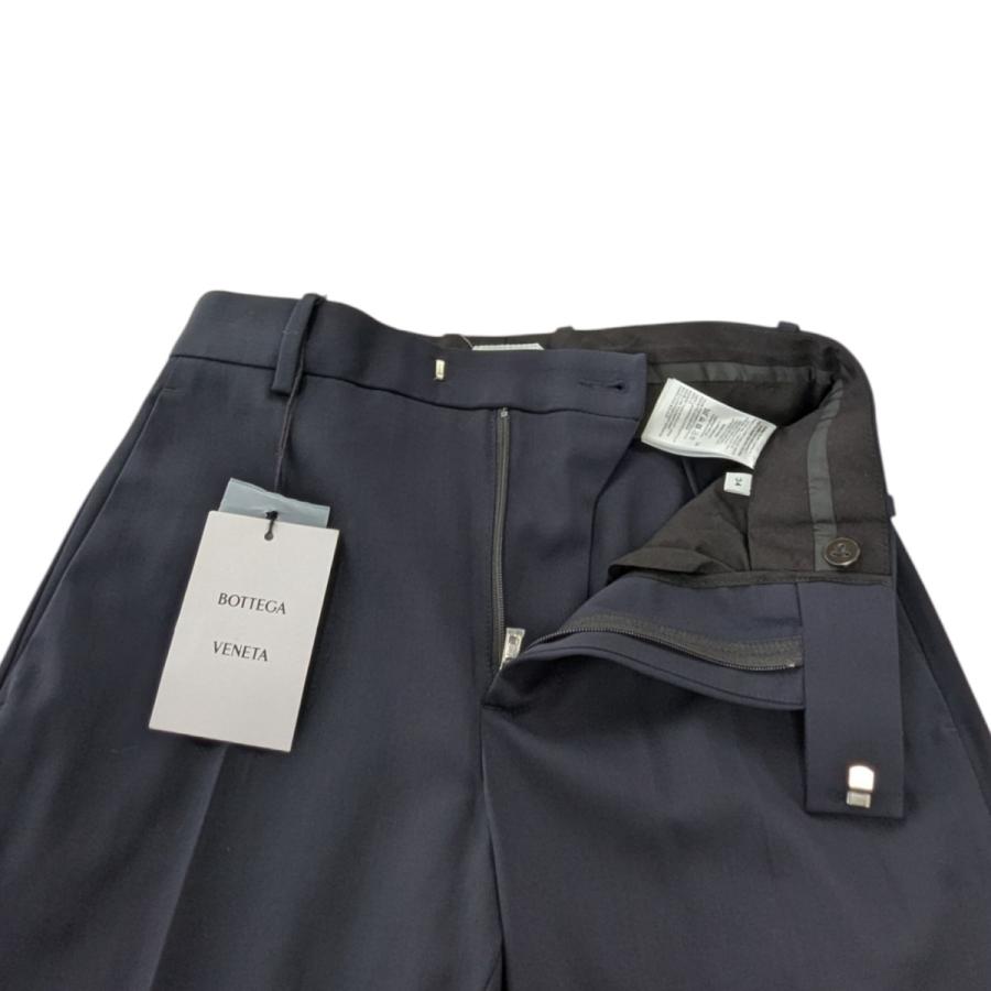 ボッテガヴェネタ BOTTEGA VENETA UNIFORMスラックス 800350 ネイビー