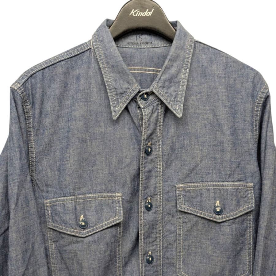 ブッチャープロダクツ BUTCHER PRODUCTS CHAMBRAY SHT シャンブレー