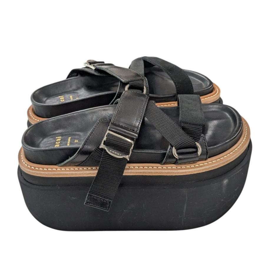 【値下げ】sacai 「Hybrid Belt Sandals」ハイブリットベルトサンダル ブラック サイズ：37 (代官山店)_2
