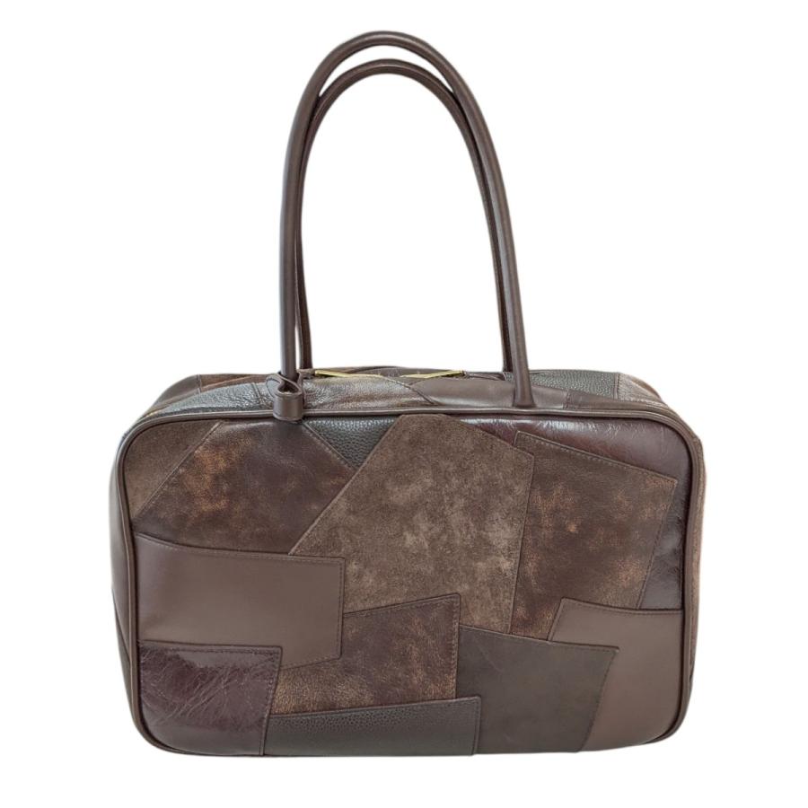 miu miu（ミュウミュウ） 【値下げ】MIU MIU レザーパッチワークボー