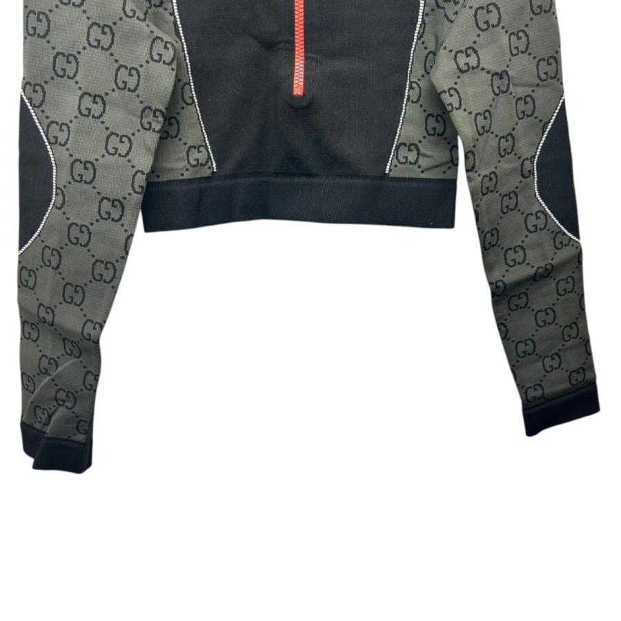 GUCCI（グッチ） 【値下げ】GUCCI 23SS GGジャカード ハーフジップ