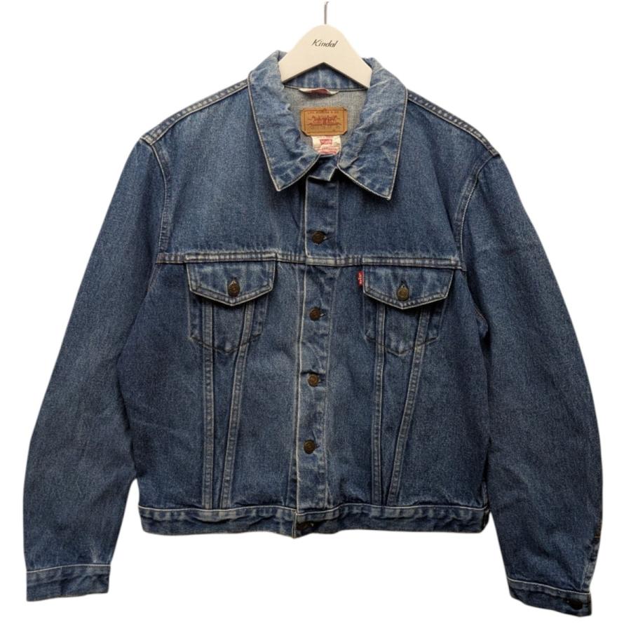 Levi’s / Gジャン/46/デニム/インディゴ/70500-0214 Levi's（リーバイス） Levis MADE IN FRANCE 80s 70500デニム