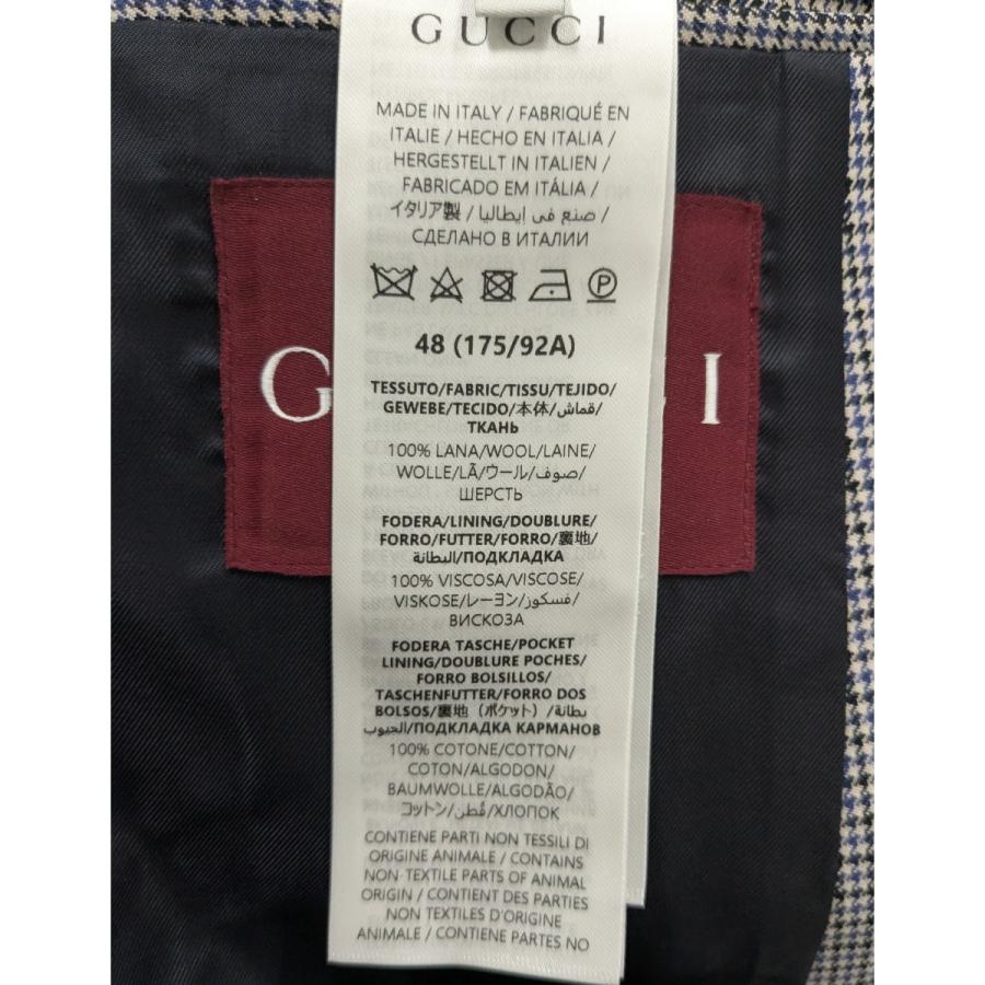 GUCCI（グッチ） 【値下げ】GUCCI ハウンドトゥースダブルブレスト